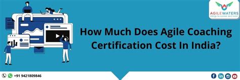 agile coaching certification cost